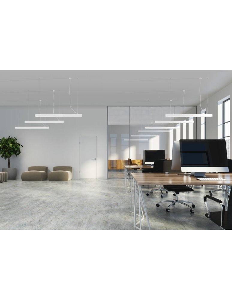 Nowodvorski SOFT LED 90X6 Sufitowa Wisząca Max moc 16W LED TUBE T8 Biały 7547 Nowodvorski SOFT LED 90X6 Sufitowa Wisząca Max moc 16W LED TUBE T8 Biały 7547