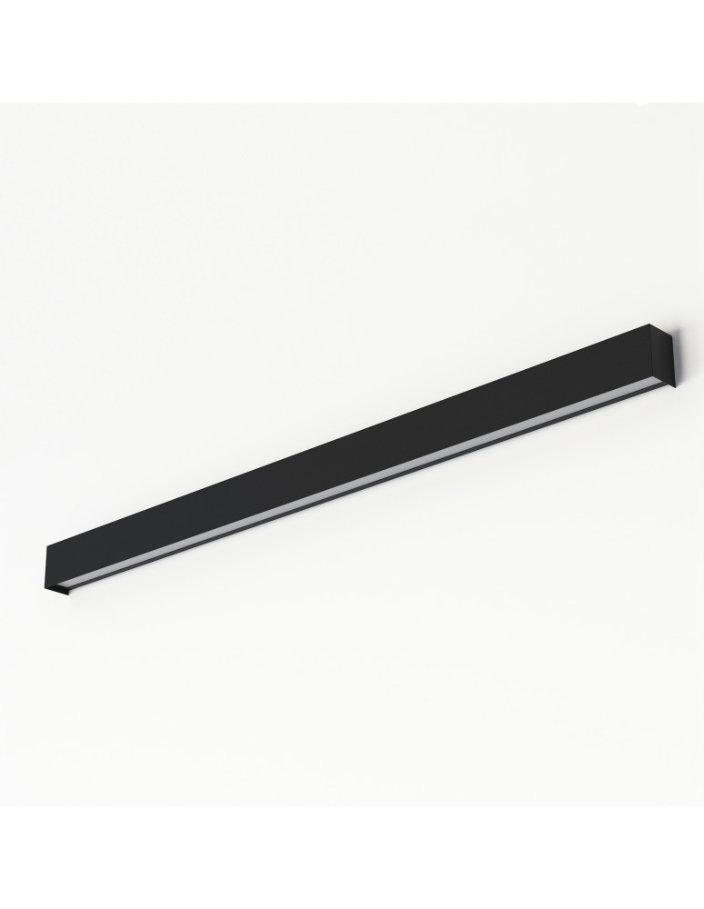 Nowodvorski STRAIGHT WALL LED L Ścienna Kinkiet Max moc 22W LED TUBE T8  Czarny 7595