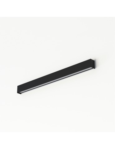 Nowodvorski STRAIGHT WALL LED M Ścienna Kinkiet Max moc 16W LED TUBE T8  Czarny 7594
