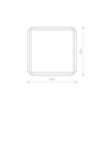 Nowodvorski TAHOE Sufitowa Plafon Max moc 2x15W only LED E27 IP44 Czarny 10038 - produkt 2