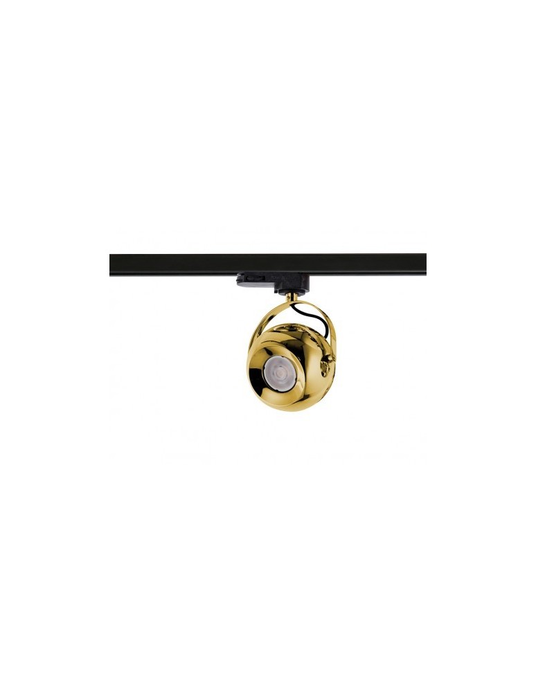 Lampy do szynoprzewodów 3 fazowych - Azzardo GULIA TRACK 3 LINE GU10 Złoty Reflektor do szynoprzewodu 3F AZ4711 - produkt kolory-swiatla.pl 1