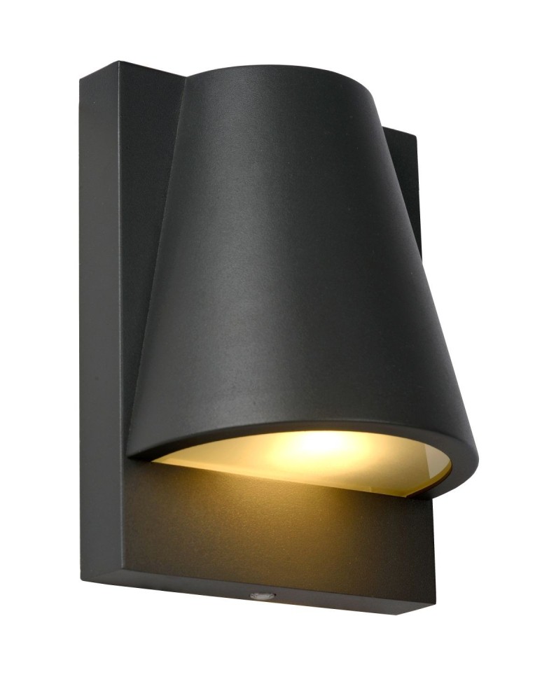 Lucide LIAM Zewnętrzna Ścienna GU10 1x35W IP44 Antracyt Bez Czujnika 29898/01/29