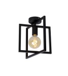 Lampy sufitowe loftowe - industrialne - Lucide LUUK Sufitowa E27 1x40W Czarny 00126/01/30 - produkt 1
