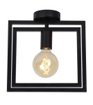 Lampy sufitowe loftowe - industrialne - Lucide LUUK Sufitowa E27 1x40W Czarny 00126/01/30 - produkt 3