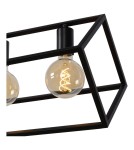 Lampy wiszące - Lucide FABIAN Wisząca E27 6x40W Czarny 00425/06/30 - produkt 5