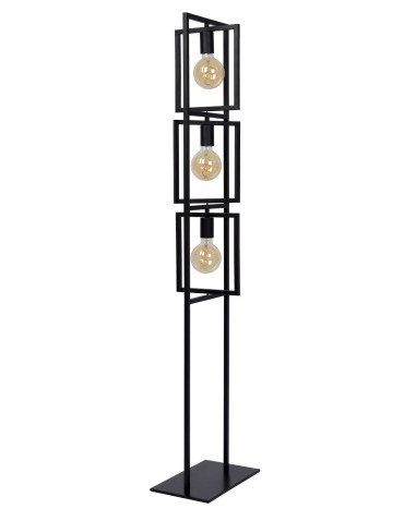 Lucide LUUK Podłogowa E27 3x40W Czarny 00726/03/30 - produkt 2