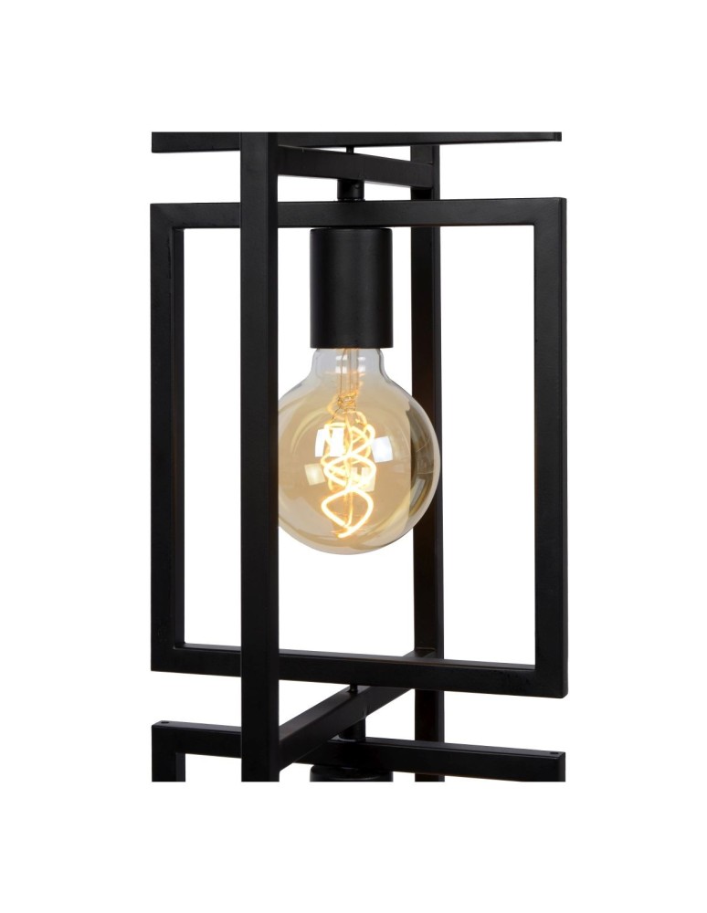 Lucide LUUK Podłogowa E27 3x40W Czarny 00726/03/30