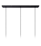 Lampy wiszące potrójne - Lucide MAGIUS Wisząca E27 3x40W Jasne Drewno/Czarny 03429/03/30 - product 3