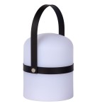 Lampy ogrodowe przenośne - Lucide LITTLE JOE Zewnętrzna Biurkowa LED 1x3W 2800-3200K IP44 Biały/Czarny 06802/01/30 - produkt 2