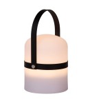 Lampy ogrodowe przenośne - Lucide LITTLE JOE Zewnętrzna Biurkowa LED 1x3W 2800-3200K IP44 Biały/Czarny 06802/01/30 - produkt 5