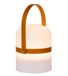 Lampy ogrodowe przenośne - Lucide LITTLE JOE Zewnętrzna Biurkowa LED 1x3W 2800-3200K IP44 Biały/Brązowy 06802/01/43 - produkt 1
