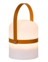 Lucide LITTLE JOE Zewnętrzna Biurkowa LED 1x3W 2800-3200K IP44 Biały/Brązowy 06802/01/43