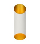 Kinkiety tuby - Lucide QUIRIJN Ścienna G9 1x40W Biały/Złoty Matowy/Mosiądz 09233/01/31 - product 3