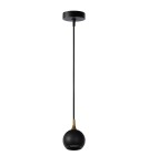 Lampy wiszące - Lucide FAVORI Wisząca GU10 1x5W Czarny/Złoty Matowy/Mosiądz 09434/01/30 - product 2