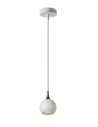 Lucide FAVORI Wisząca GU10 1x5W Biały/Złoty Matowy/Mosiądz 09434/01/31