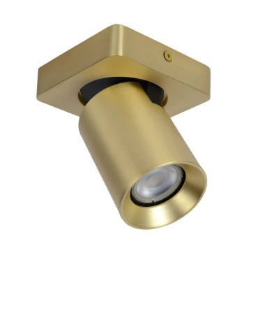 Lucide NIGEL Sufitowa Reflektorowa LED GU10 1x5W 2200-3000K Złoty Matowy/Mosiądz 09929/05/02 - produkt 2
