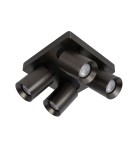 Lampy sufitowe reflektory - Lucide NIGEL Sufitowa Reflektorowa LED GU10 4x5W 2200-3000K Czarny 09929/20/16 - produkt 2
