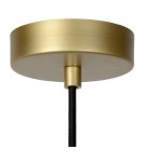 Lampy wiszące różowe - Lucide EXTRAVAGANZA TUSSE Wisząca E27 1x40W Różowy/Złoty 10409/01/66 - product 4