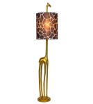 Lampy podłogowe designerskie - Lucide EXTRAVAGANZA MISS TALL Podłogowa E27 1x60W Złoty Matowy/Mosiądz/Brązowy 10706/81/02 - product 1