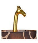 Lampy podłogowe designerskie - Lucide EXTRAVAGANZA MISS TALL Podłogowa E27 1x60W Złoty Matowy/Mosiądz/Brązowy 10706/81/02 - product 7