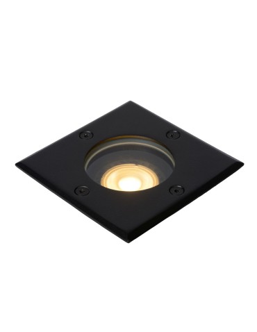Lucide BILTIN Zewnętrzna Najazdowa GU10 1x35W IP67 Czarny 11800/01/30
