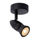 Kinkiety - Lucide CARO Ścienna Reflektorowa GU10 1x5W Czarny 13955/01/30 - produkt 1