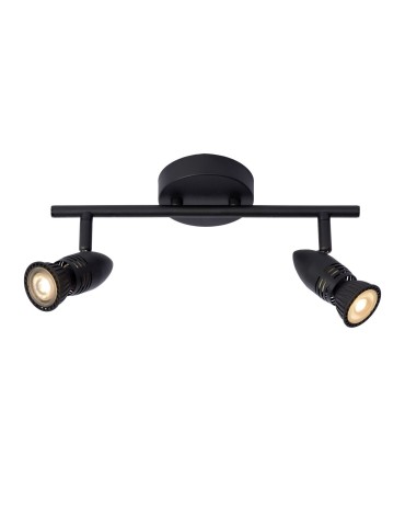 Lucide CARO Sufitowa Reflektorowa GU10 2x5W Czarny 13955/02/30