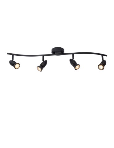 Lucide CARO Sufitowa Reflektorowa GU10 4x5W Czarny 13955/04/30