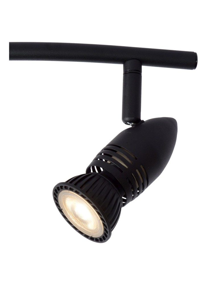 Lucide CARO Sufitowa Reflektorowa GU10 4x5W Czarny 13955/04/30