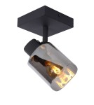 Lampy sufitowe - Lucide ALION Sufitowa Reflektorowa E14 1x25W Czarny/Szary 17999/01/30 - product 1