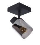 Lampy sufitowe - Lucide ALION Sufitowa Reflektorowa E14 1x25W Czarny/Szary 17999/01/30 - product 2