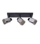 Lampy sufitowe - Lucide ALION Sufitowa Reflektorowa E14 3x25W Czarny/Szary 17999/03/30 - product 2