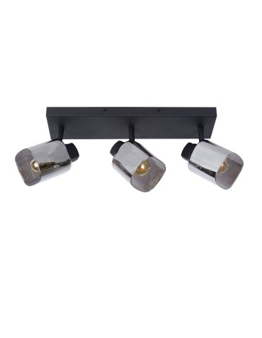 Lucide ALION Sufitowa Reflektorowa E14 3x25W Czarny/Szary 17999/03/30 - produkt 2