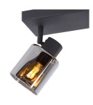 Lampy sufitowe - Lucide ALION Sufitowa Reflektorowa E14 3x25W Czarny/Szary 17999/03/30 - product 3