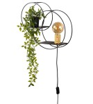 Kinkiety - Lucide CIRCLE Ścienna E27 1x40W Czarny/Złoty Matowy/Mosiądz 21225/01/30 - produkt 2