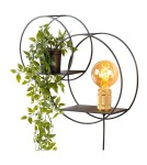 Kinkiety - Lucide CIRCLE Ścienna E27 1x40W Czarny/Złoty Matowy/Mosiądz 21225/01/30 - produkt 7