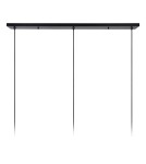 Lampy wiszące potrójne - Lucide WOLFRAM Wisząca E27 3x60W Złoty Matowy/Mosiądz/Czarny 21417/03/02 - produkt 4
