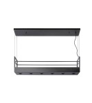 Lampy wiszące - Lucide MIRAVELLE Wisząca GU10 6x40W Czarny 21427/06/30 - produkt 2