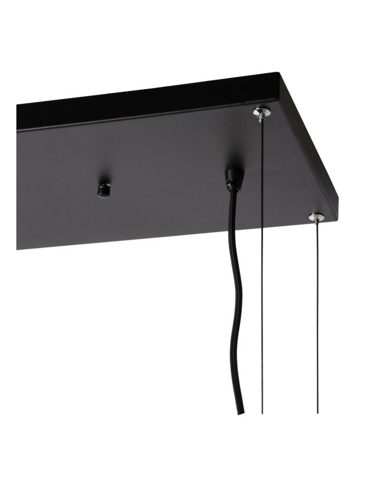 Lampy wiszące - Lucide MIRAVELLE Wisząca GU10 6x40W Czarny 21427/06/30 - produkt kolory-swiatla.pl 6