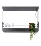 Lampy wiszące - Lucide MIRAVELLE Wisząca GU10 6x40W Czarny 21427/06/30 - produkt 11