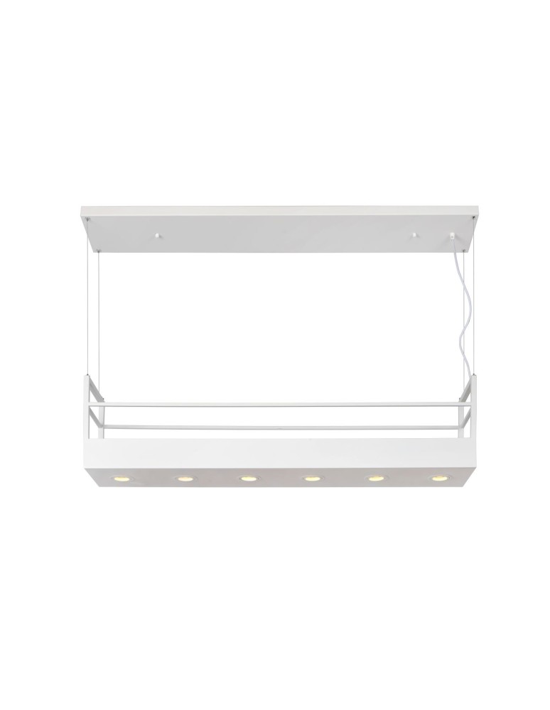 Lucide MIRAVELLE Wisząca GU10 6x40W Biały 21427/06/31