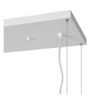 Lampy wiszące - Lucide MIRAVELLE Wisząca GU10 6x40W Biały 21427/06/31 - produkt 6