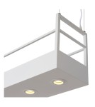 Lampy wiszące - Lucide MIRAVELLE Wisząca GU10 6x40W Biały 21427/06/31 - produkt 7