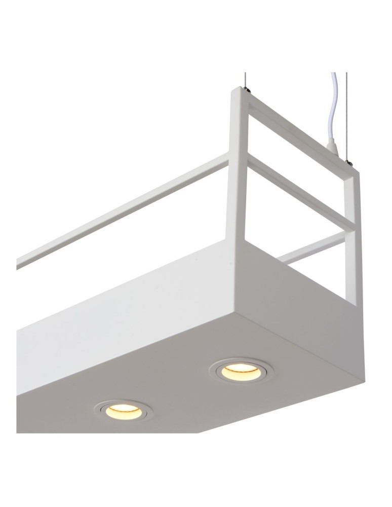 Lucide MIRAVELLE Wisząca GU10 6x40W Biały 21427/06/31