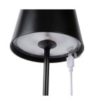 Lampy ogrodowe przenośne - Lucide JUSTIN Zewnętrzna Biurkowa LED 1x2.2W 2700-3000K IP54 Czarny 27888/04/30 - produkt 5