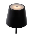 Lampy ogrodowe przenośne - Lucide JUSTIN Zewnętrzna Biurkowa LED 1x2.2W 2700-3000K IP54 Czarny 27888/04/30 - produkt 8