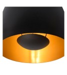 Lampy sufitowe - Lucide NOLAN Sufitowa E27 1x40W Czarny/Złoty Matowy/Mosiądz 30188/01/30 - produkt 3