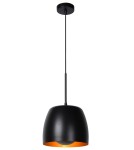 Lampy wiszące - Lucide NOLAN Wisząca E27 1x40W Czarny/Złoty Matowy/Mosiądz 30488/01/30 - product 1