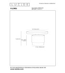Reflektory sufitowe - Lucide FLORIS Sufitowa Reflektorowa GU10 1x40W Zielony/Złoty Matowy/Mosiądz 35913/01/33 - produkt 4