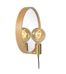 Kinkiety loftowe - industrialne - Lucide REFLEX Ścienna E27 1x25W Jasne Drewno 36213/31/72 - produkt 4